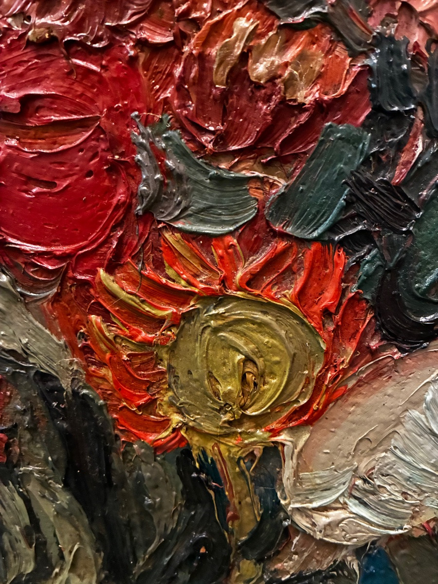 Bouquet de fleurs de Robert Coutelas, 60 Galerie Romanet-photo-5