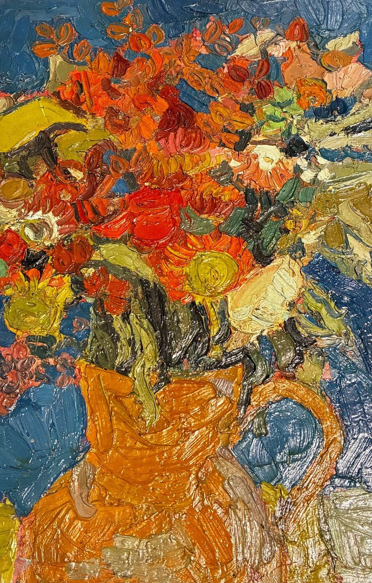Bouquet de fleurs de Robert Coutelas, 60 Galerie Romanet-photo-6