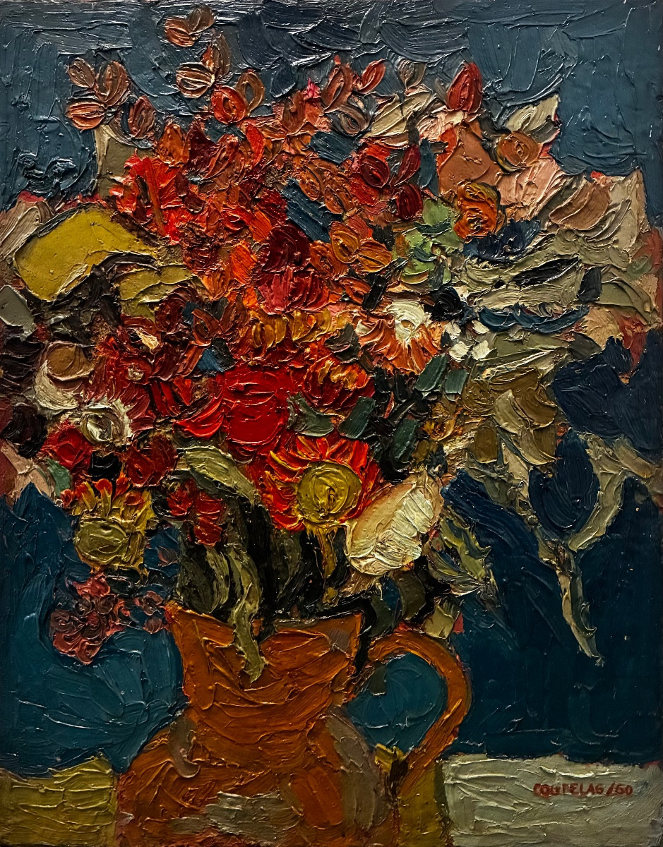 Bouquet de fleurs de Robert Coutelas, 60 Galerie Romanet