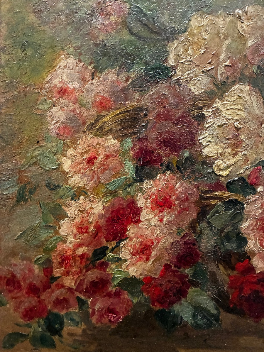 Nature morte aux roses 1917 -photo-3