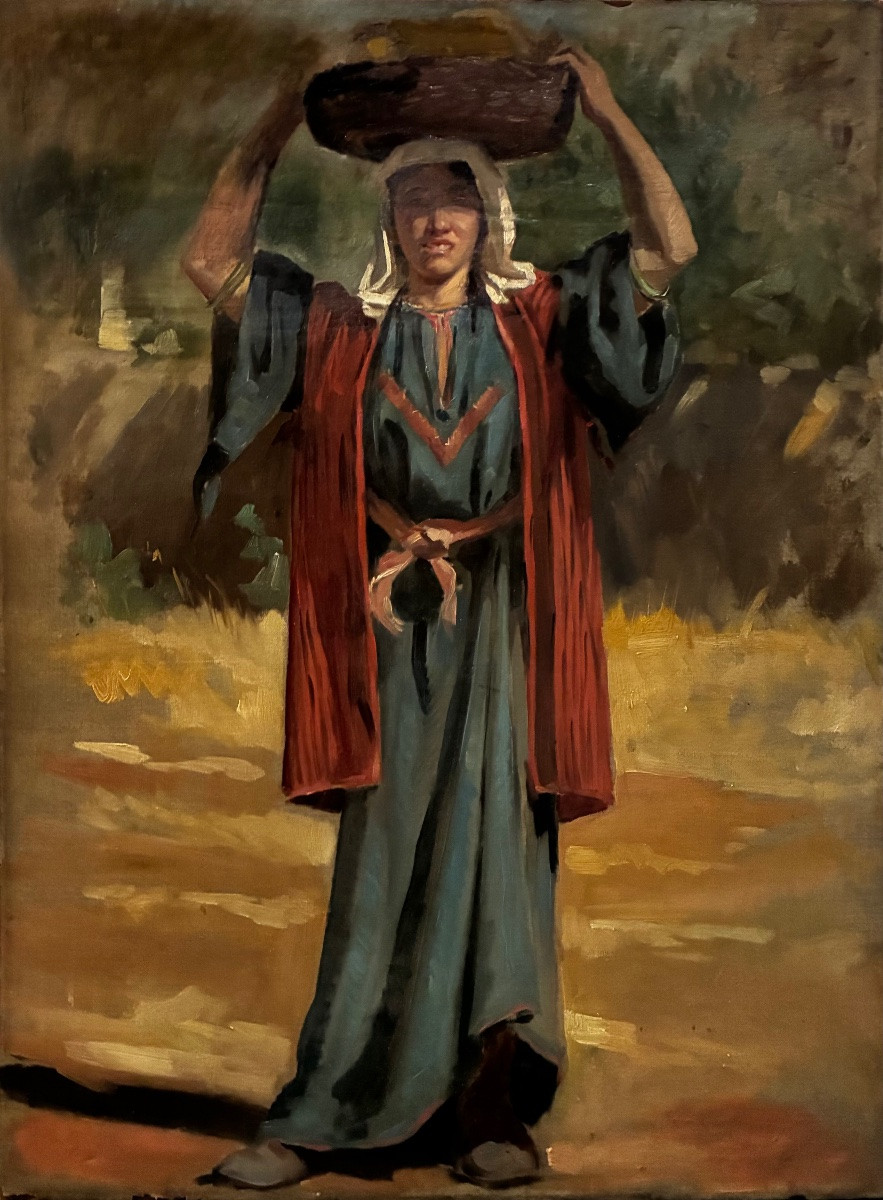 Tableau orientaliste XIXe -photo-2