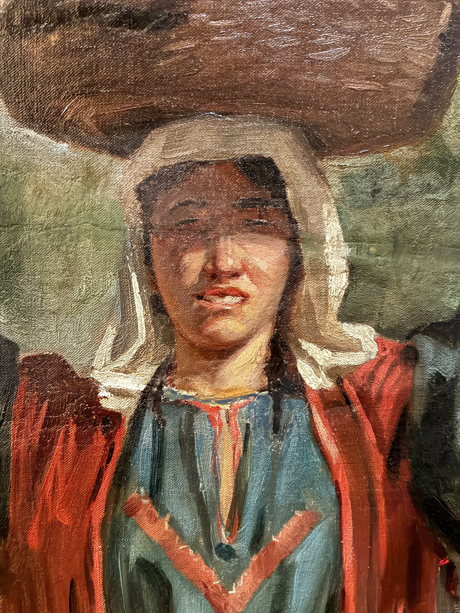 Tableau orientaliste XIXe -photo-2