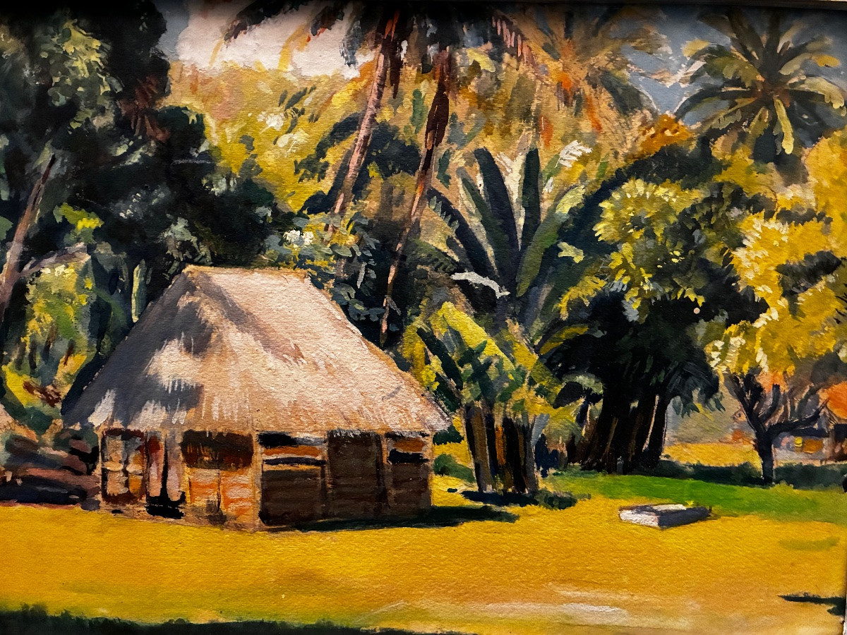 Exotic Landscape Of Tahiti, 1940s-1960s-photo-2