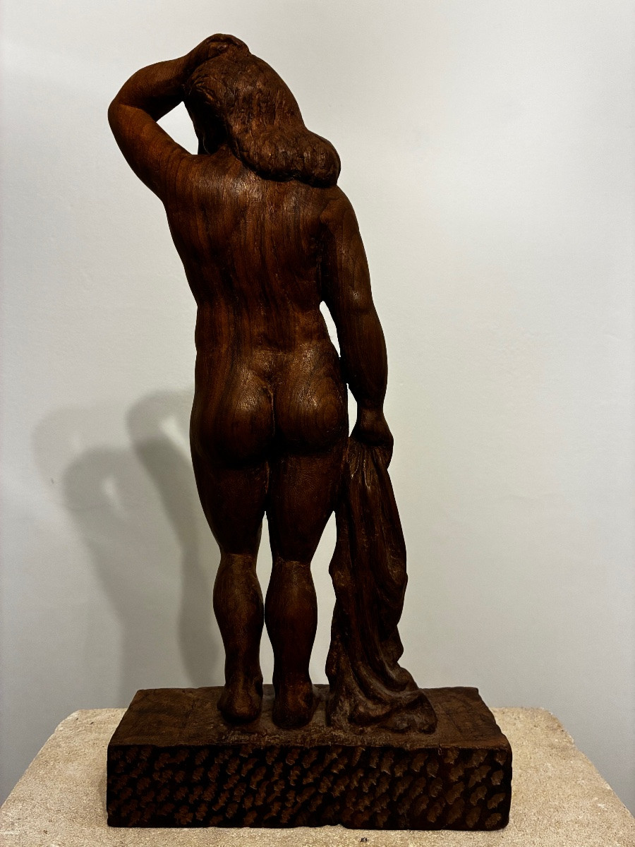 Sculpture nu féminin, M. Rolland, 1967-photo-1