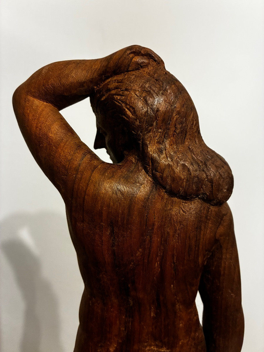 Sculpture nu féminin, M. Rolland, 1967-photo-2
