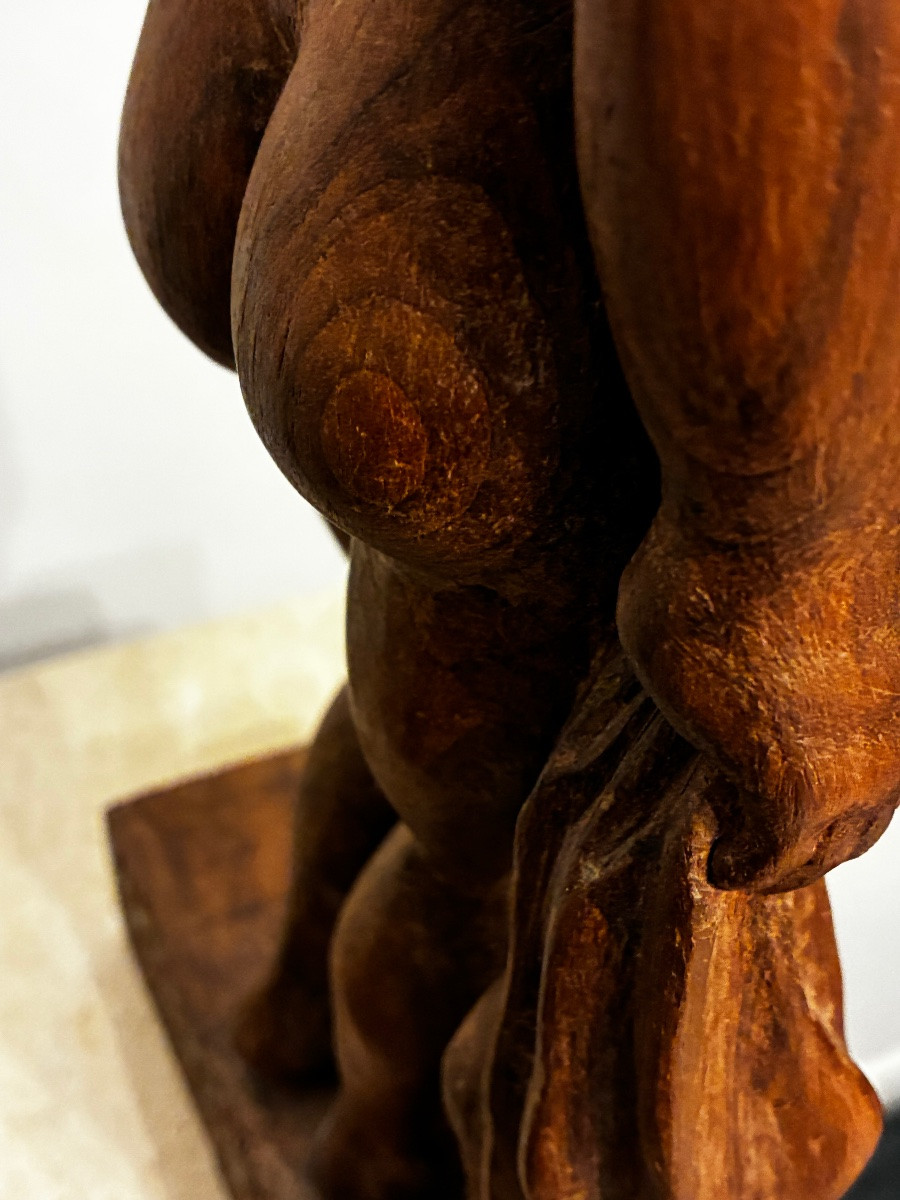 Sculpture nu féminin, M. Rolland, 1967-photo-6