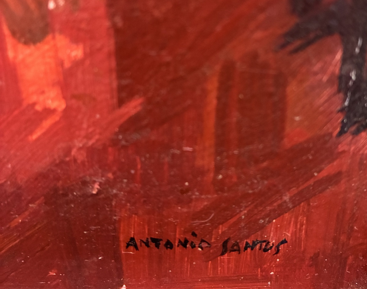 Portrait Of A Child, Antonio Santos, 20th Century-photo-2