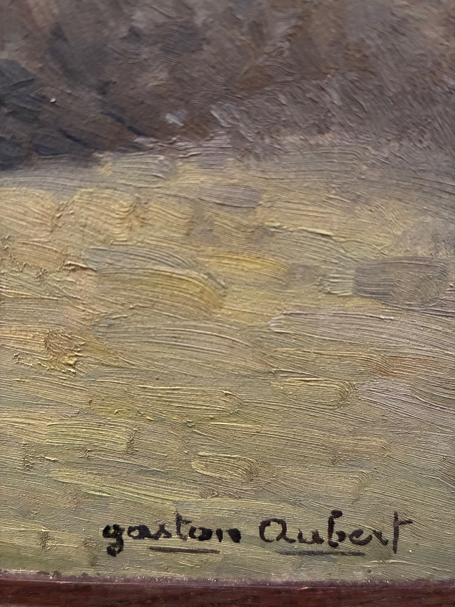 Still Life By Gaston Aubert, 20th Century-photo-1