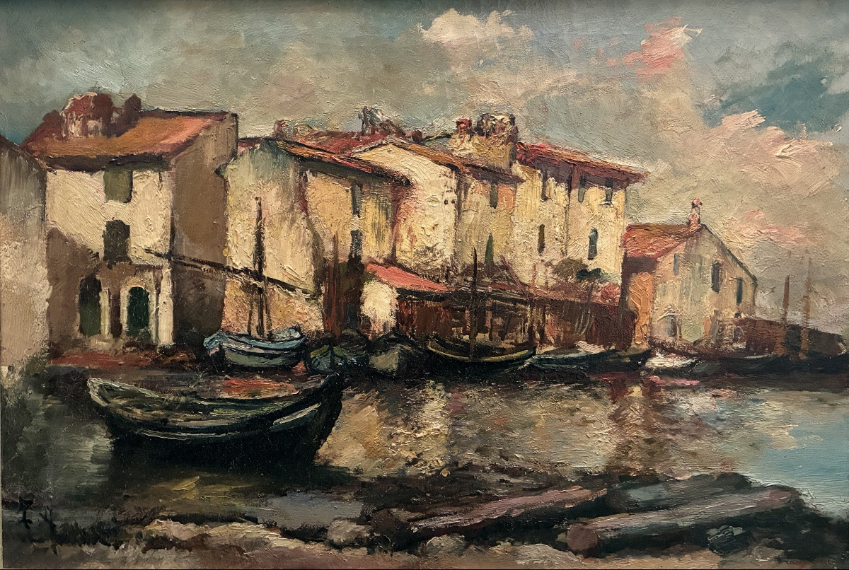 Marine, Landscape, Les Martigues XXe-photo-2