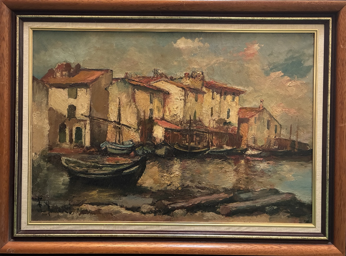 Marine, Landscape, Les Martigues XXe
