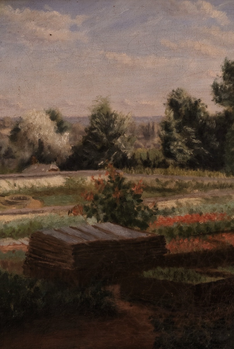 The Vegetable Garden At Château d'Aguessseau, Marette 1902-photo-4