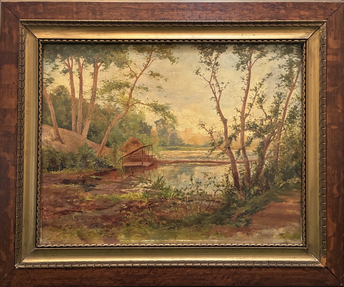 Paysage, Louis Lejeune, 1900