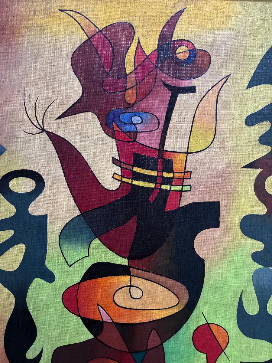 "abstraction," By André Poujet, 1947-photo-4