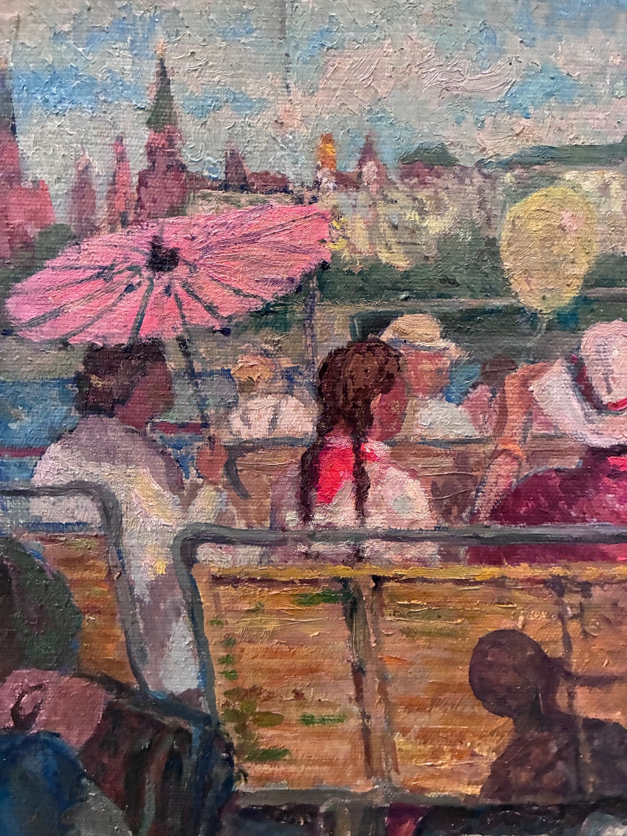 A Boat In Moscow, By Anatoly Konstantinovich Verigo-photo-1