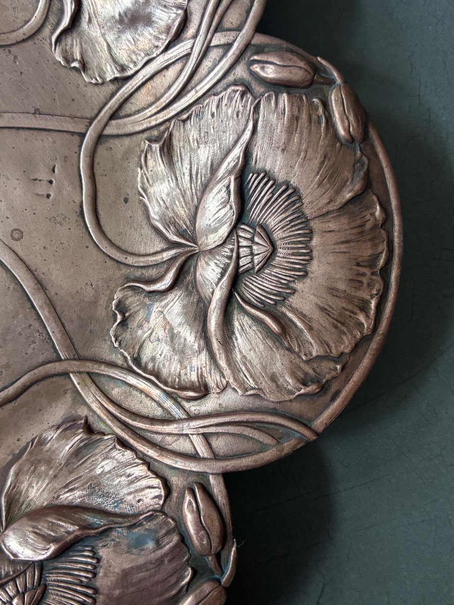 Plat Art Nouveau Auguste Dannhauer 1900-photo-1