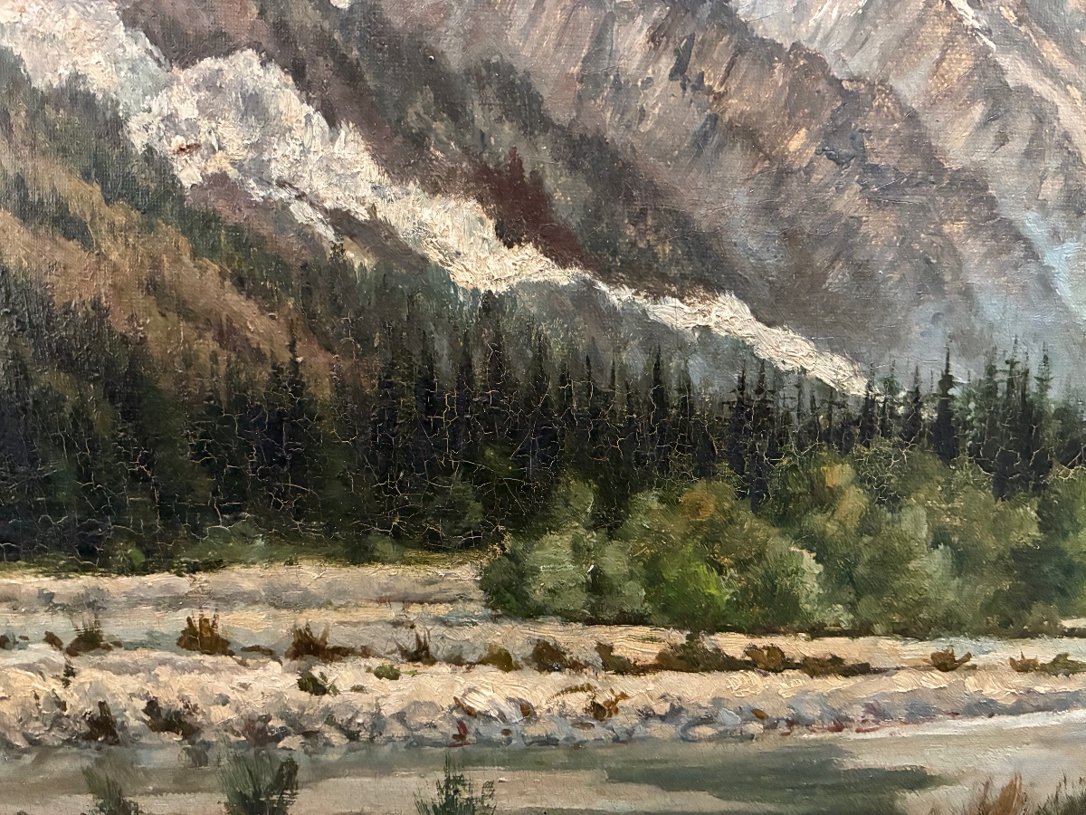 Vue de Chamonix, Jules Lorning, 1888-photo-4