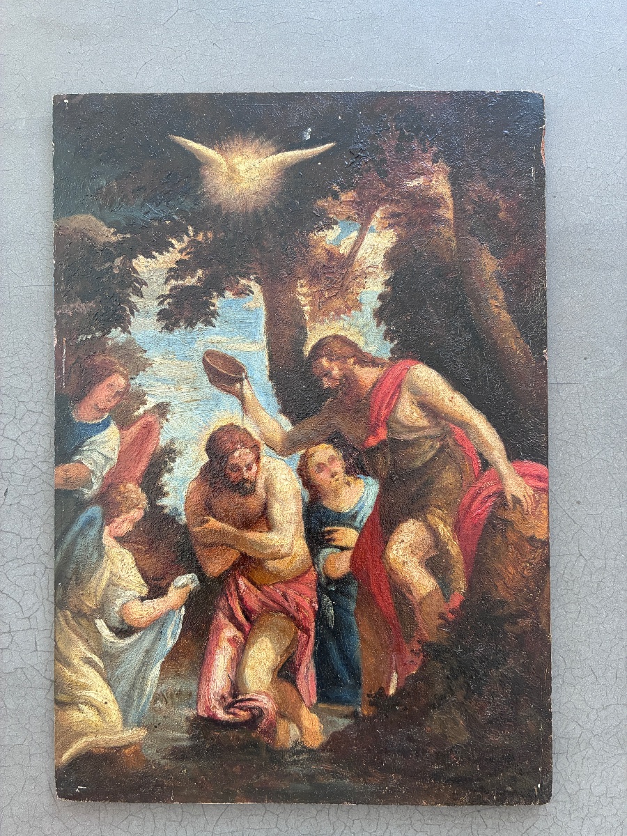 Le baptême du Christ, XIXe 