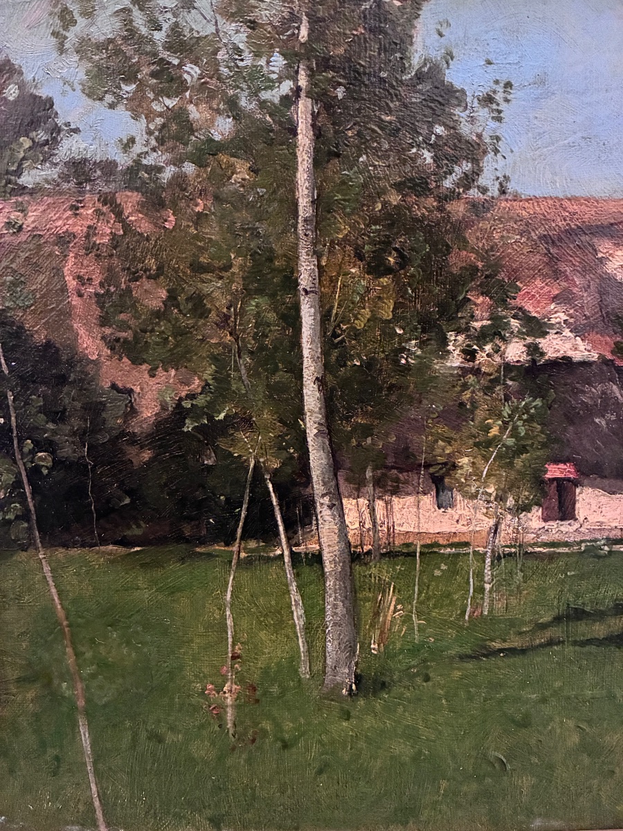 Paysage animé, Paul Lecomte, fin XIXe début XXe-photo-1