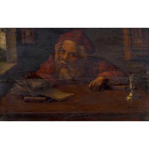 Flemish School, Saint Jerome, 17th Century