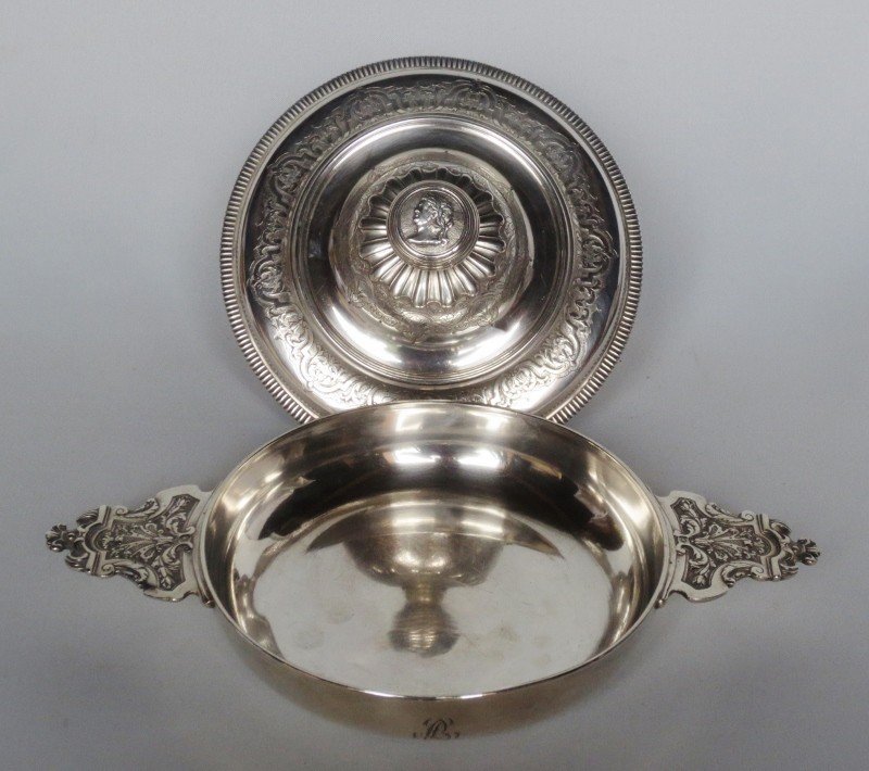 Regency Style Silver Bowl.-photo-5