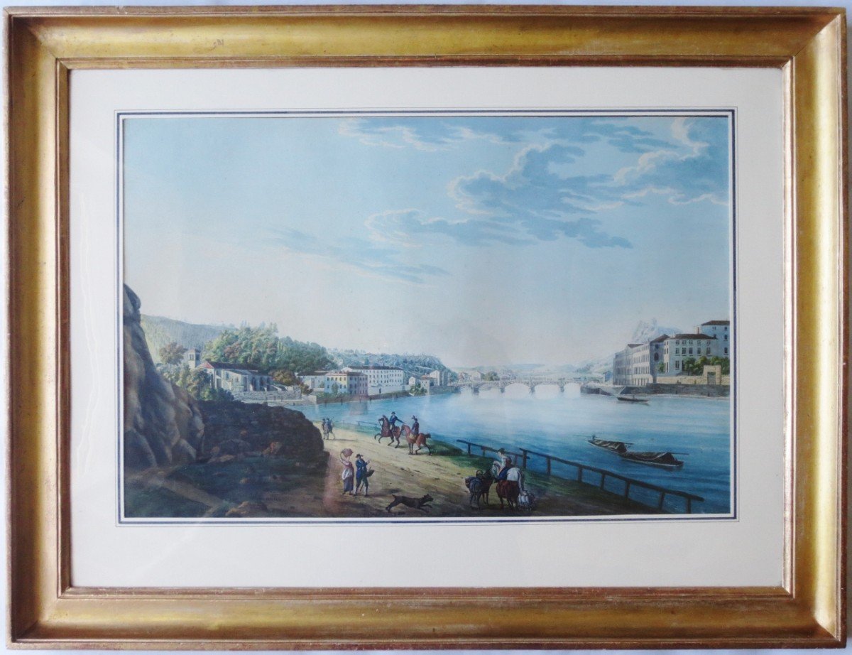 Views Of Lyon, Early Nineteenth Century.-photo-7