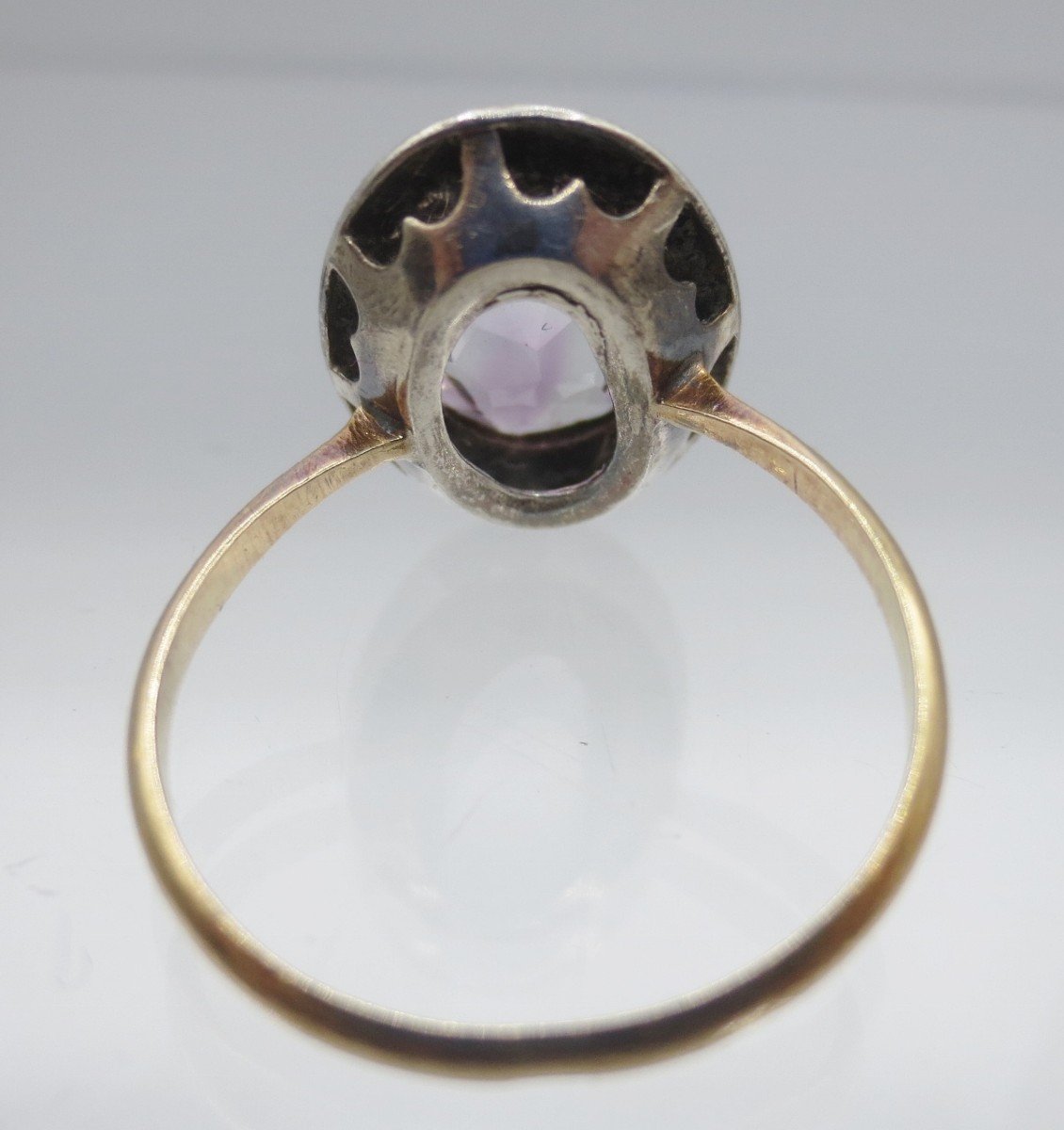 Ring Set With An Amethyst, Napoleon III.-photo-3