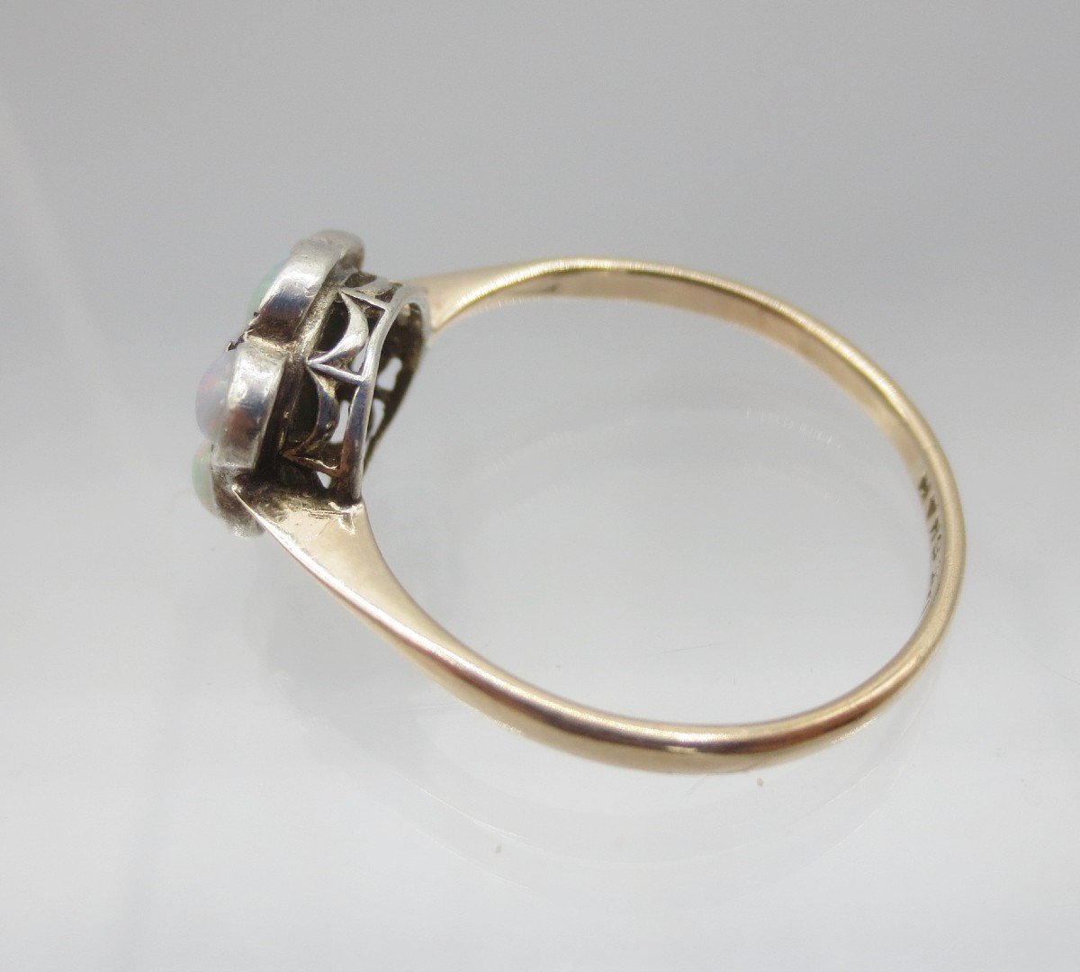 Gold And Opals Ring.-photo-4