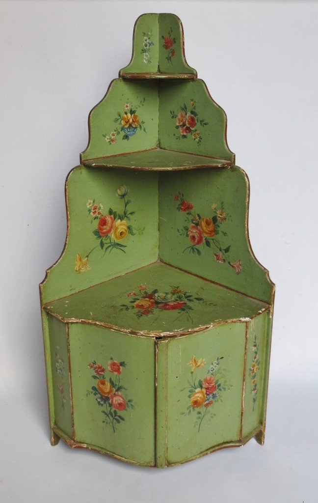 Louis XV Style Wall Corner, 19th Century.
