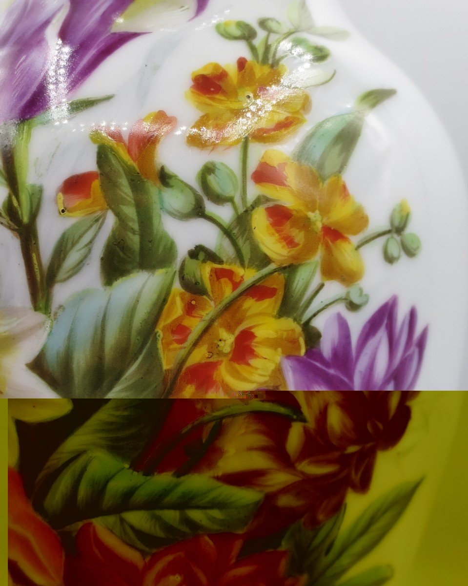 Porcelain Vase, Restoration Period.  -photo-5