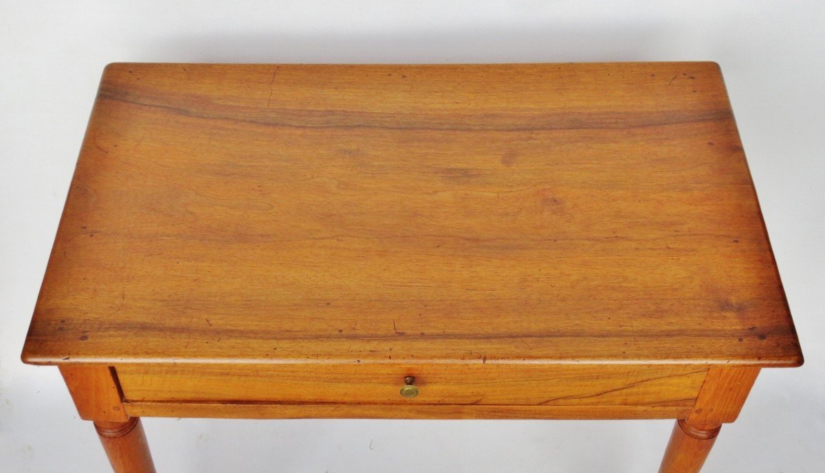 Table à écrire En Bois Naturel. -photo-2