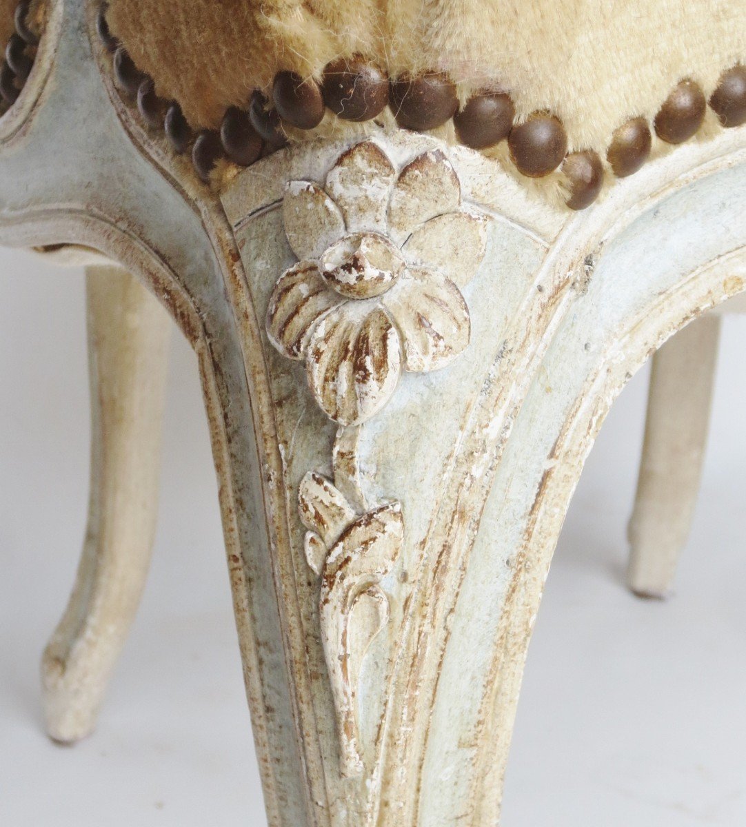 Pair Of Louis XV Style Armchairs. -photo-5