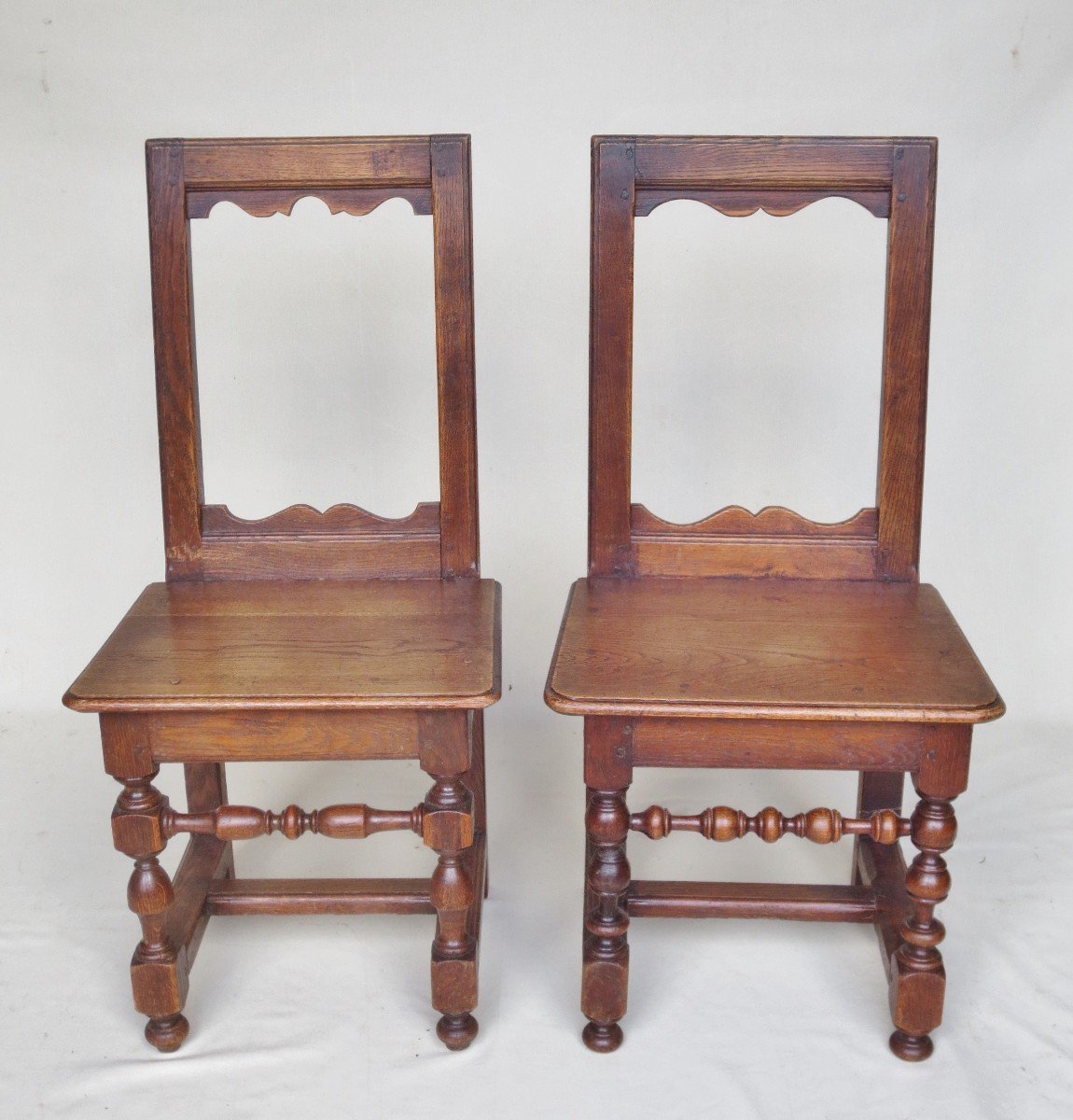 Huit Chaises Lorraines, XIXe Siècle.-photo-3