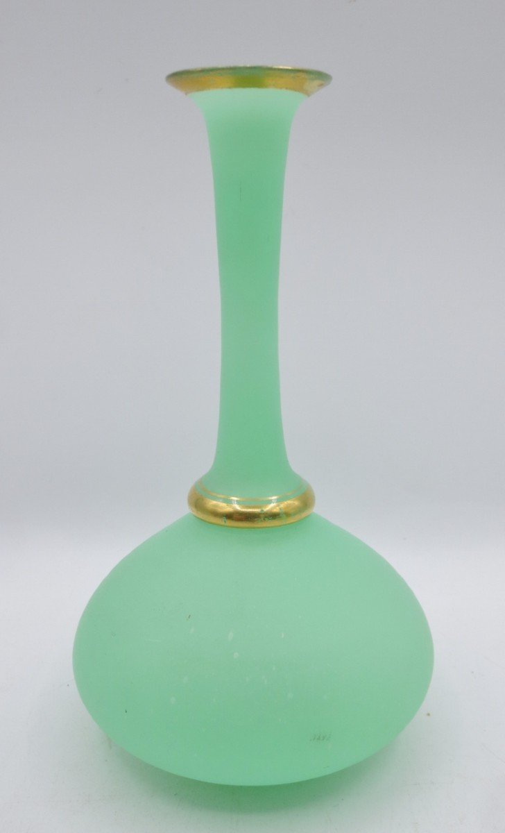 Flacon En Opaline, XIXe Siècle.-photo-3