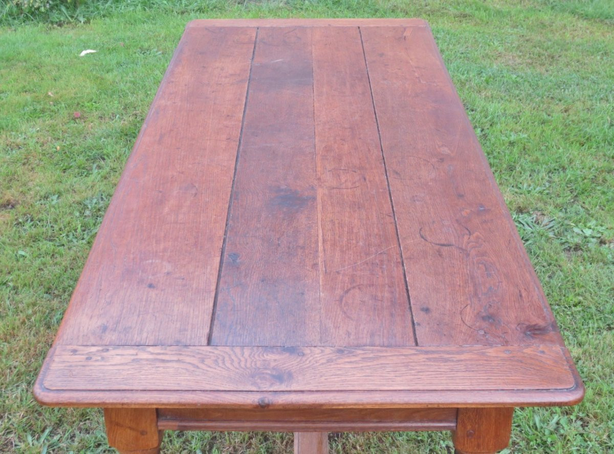 Table De Ferme, Lorraine XVIIIe Siècle. -photo-7
