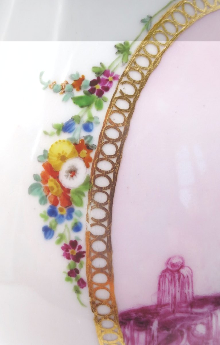 Verseuse En Porcelaine De Meïssen, XVIIIe Siècle.-photo-6