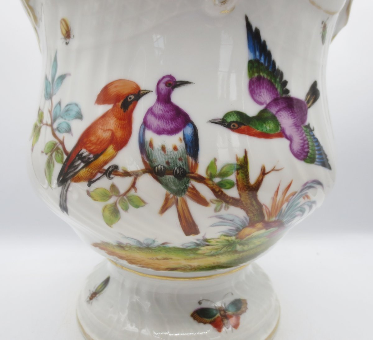 Seau à Rafraîchir En Porcelaine De Meïssen,   -photo-2