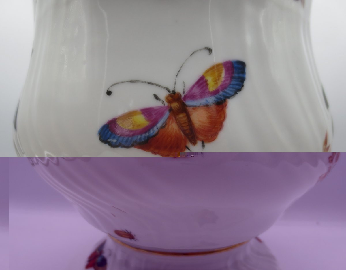 Seau à Rafraîchir En Porcelaine De Meïssen,   -photo-1