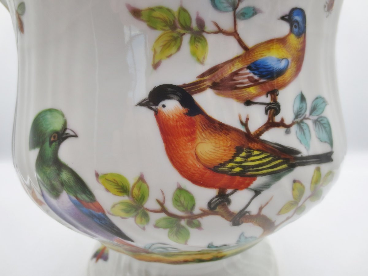 Seau à Rafraîchir En Porcelaine De Meïssen,   -photo-2