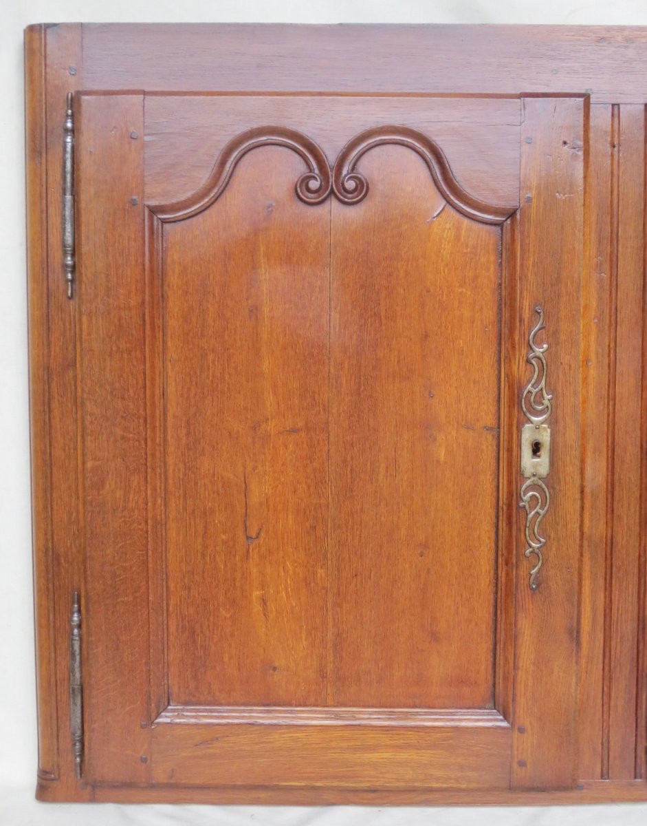 Façade De Placard En Chêne. -photo-1