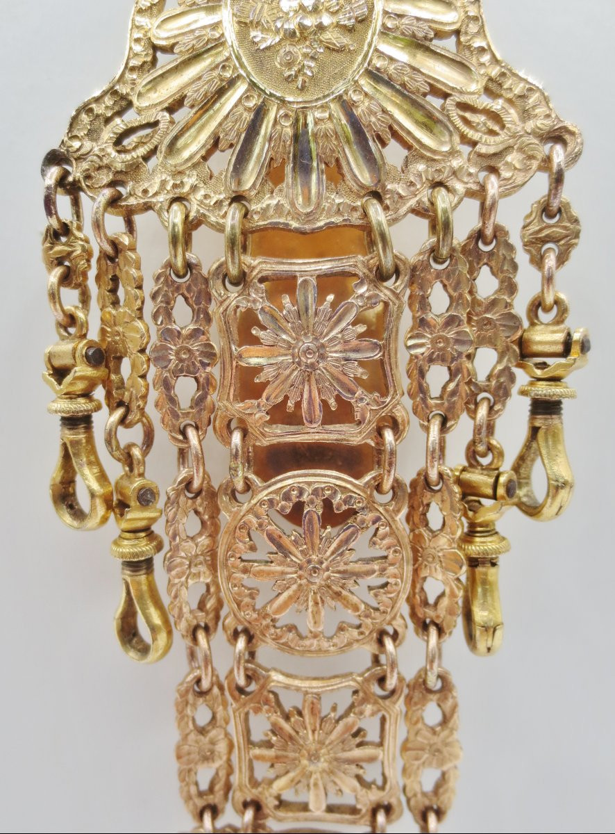 Châtelaine XVIIIe siècle.  -photo-3