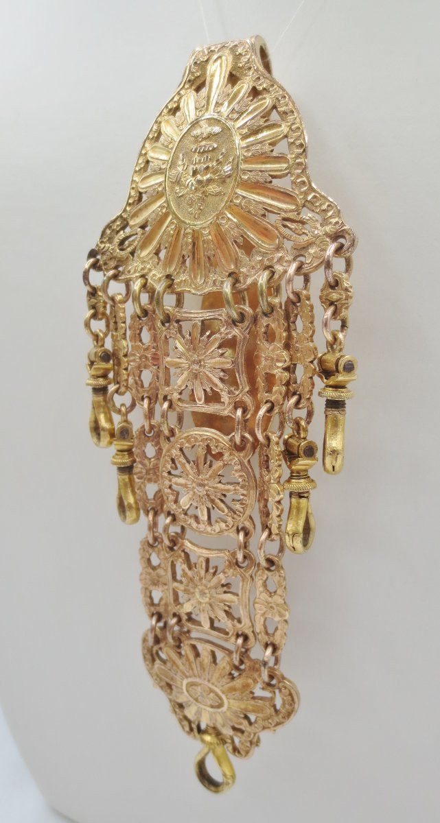 Châtelaine XVIIIe siècle.  -photo-3