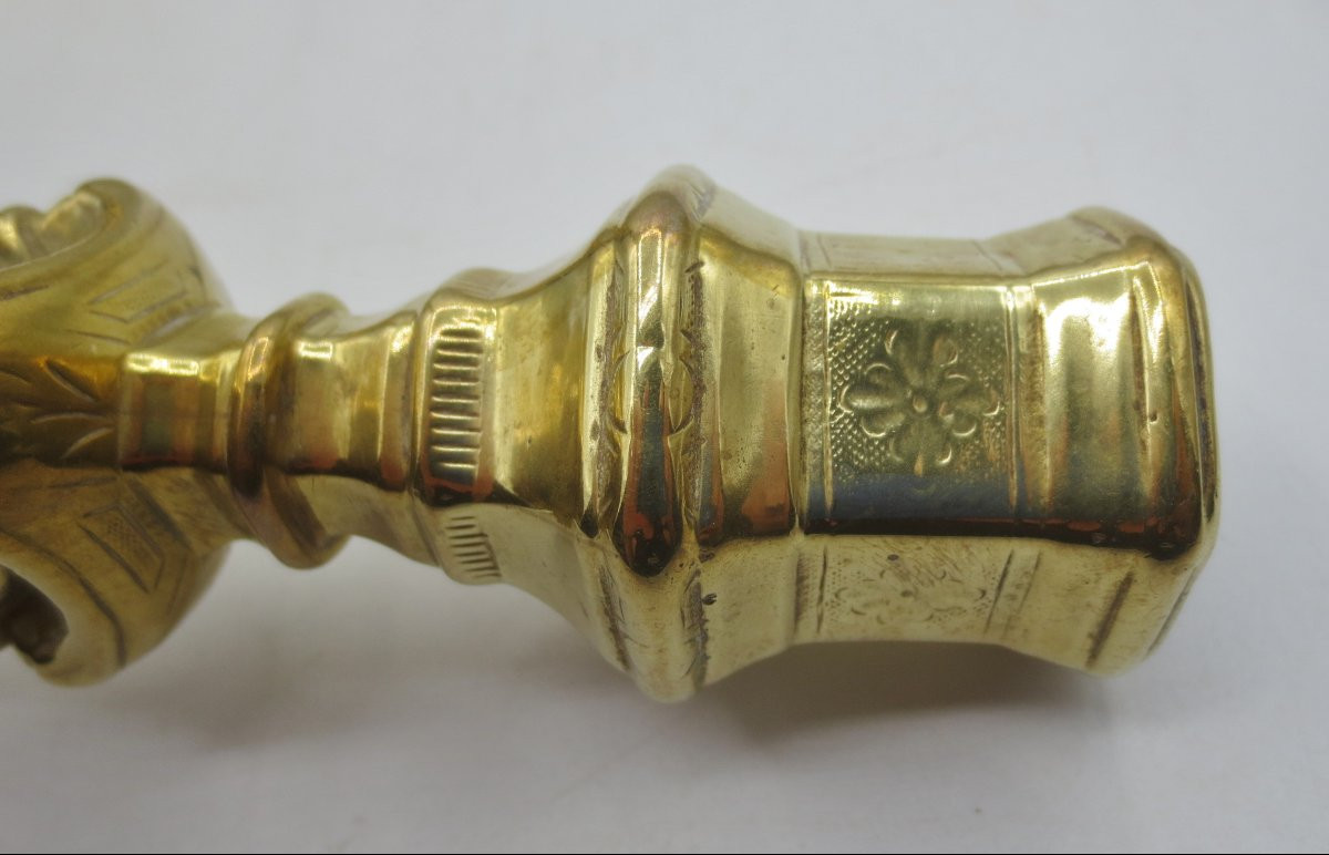 Paire de flambeaux, XVIIIe siècle.  -photo-2