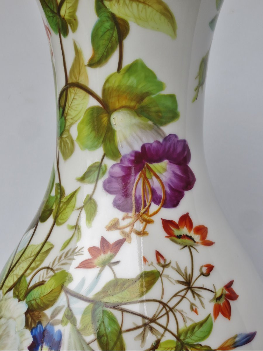Vase en porcelaine d’époque Restauration. -photo-3