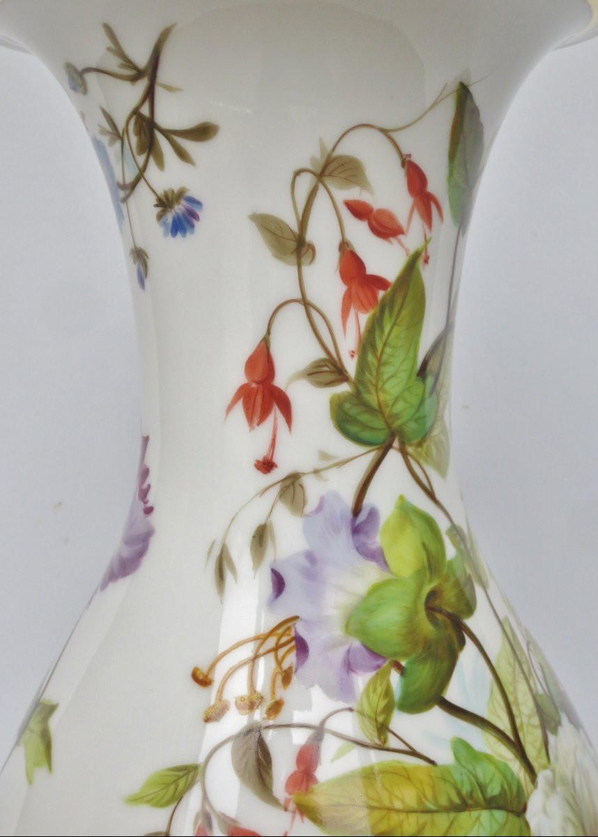 Vase en porcelaine d’époque Restauration. -photo-7