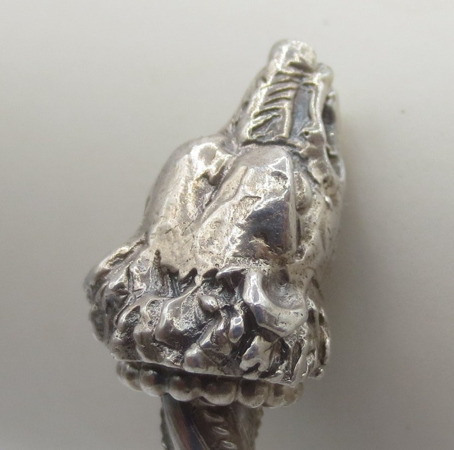 Bracelet Torque en argent massif.  -photo-2