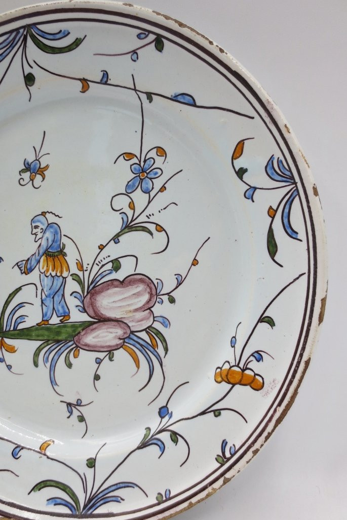 La Tronche Plate, 18th Century.  -photo-1