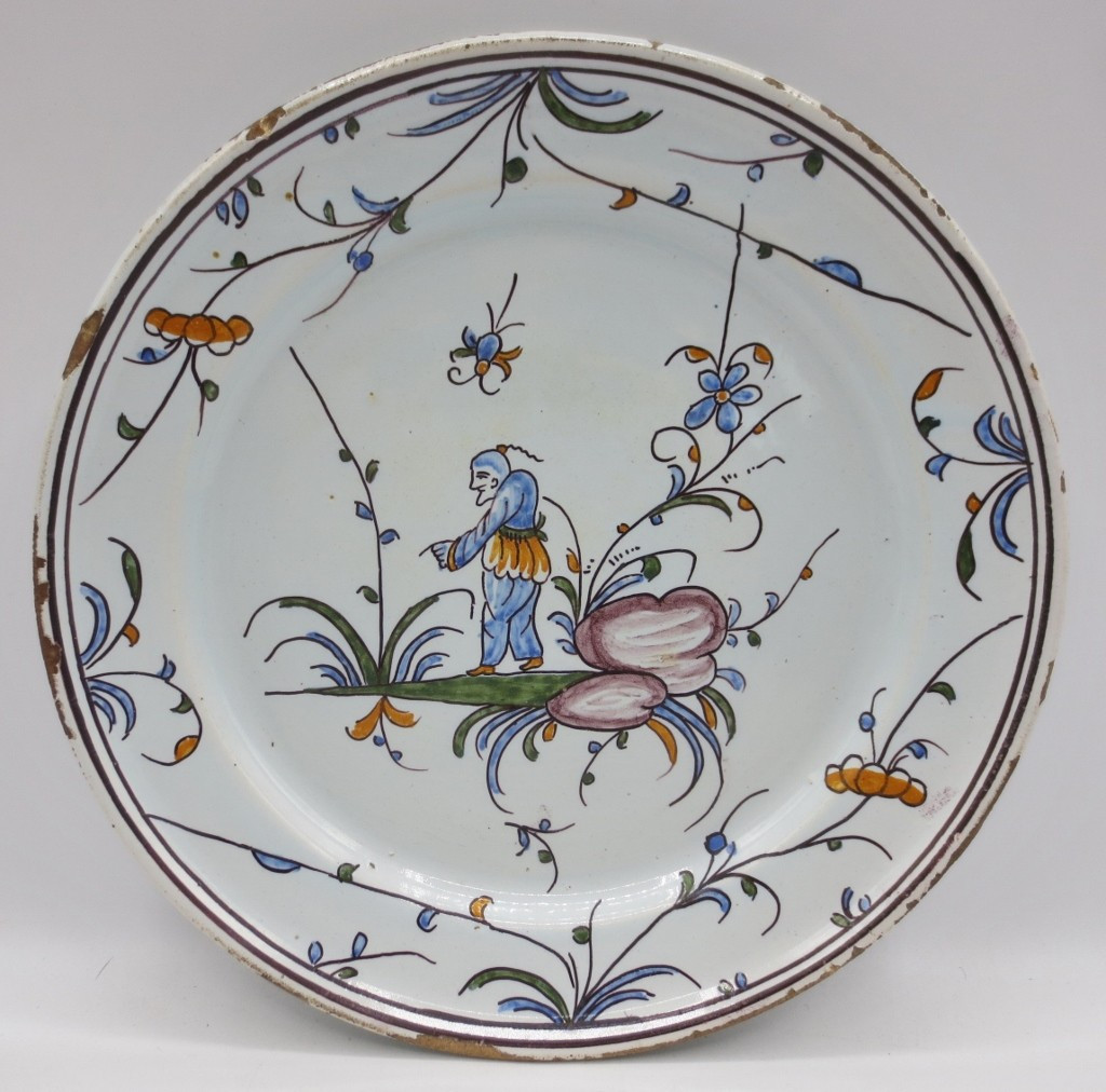 La Tronche Plate, 18th Century.  