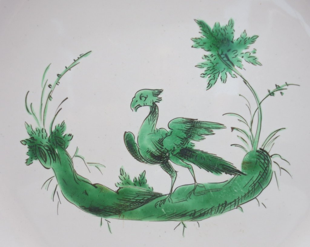 18th Century Moustiers Plate.-photo-2