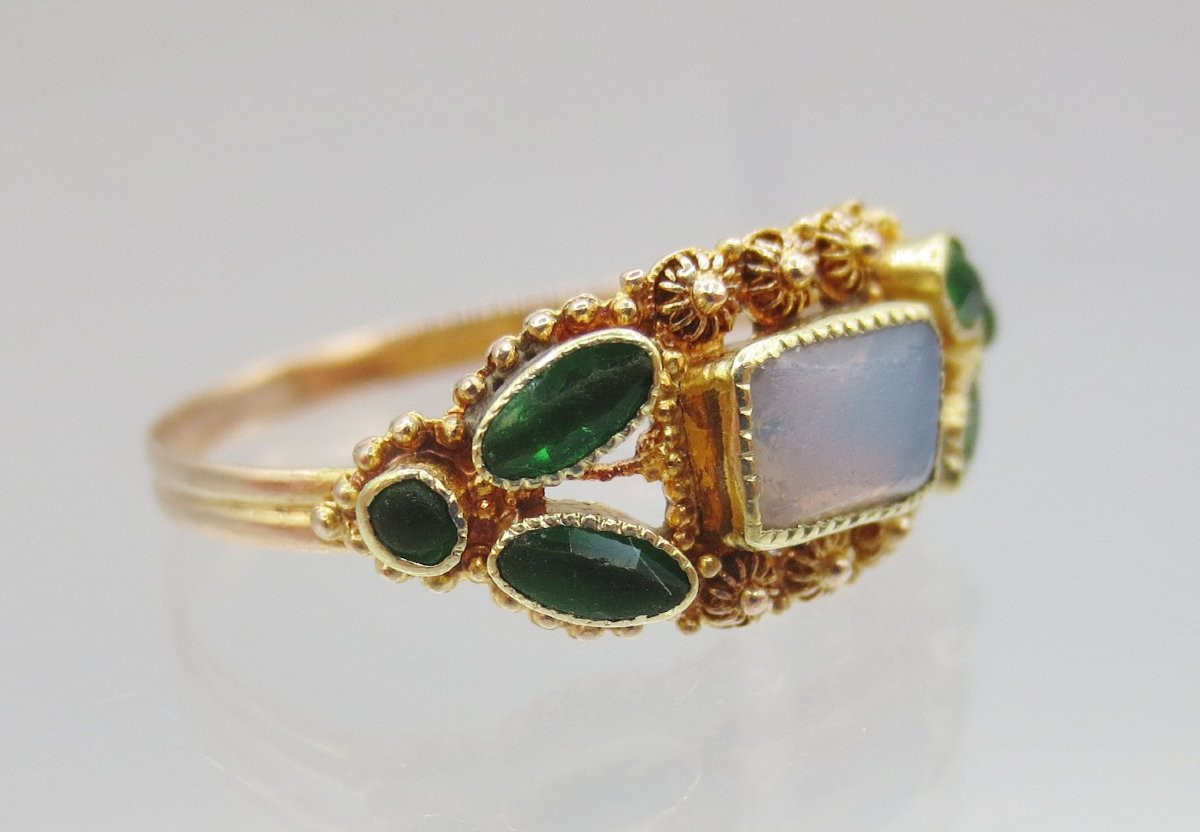 Ring From The Charles X Period. -photo-2