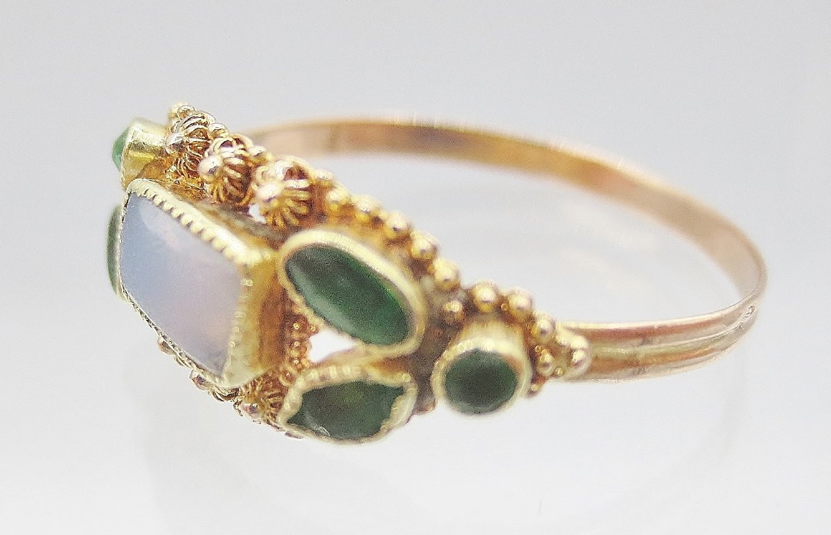 Ring From The Charles X Period. -photo-4